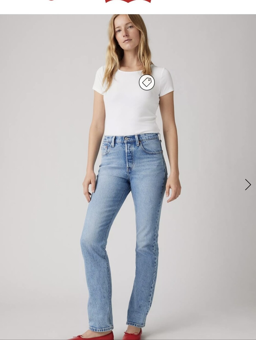 Levi's Light Blue Relaxed Fit Jeans